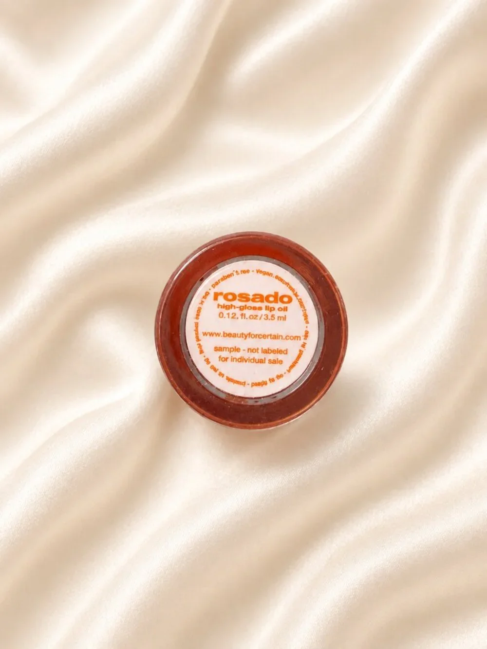 Beauty For Certain High-Gloss Lip Oil in Rosado.